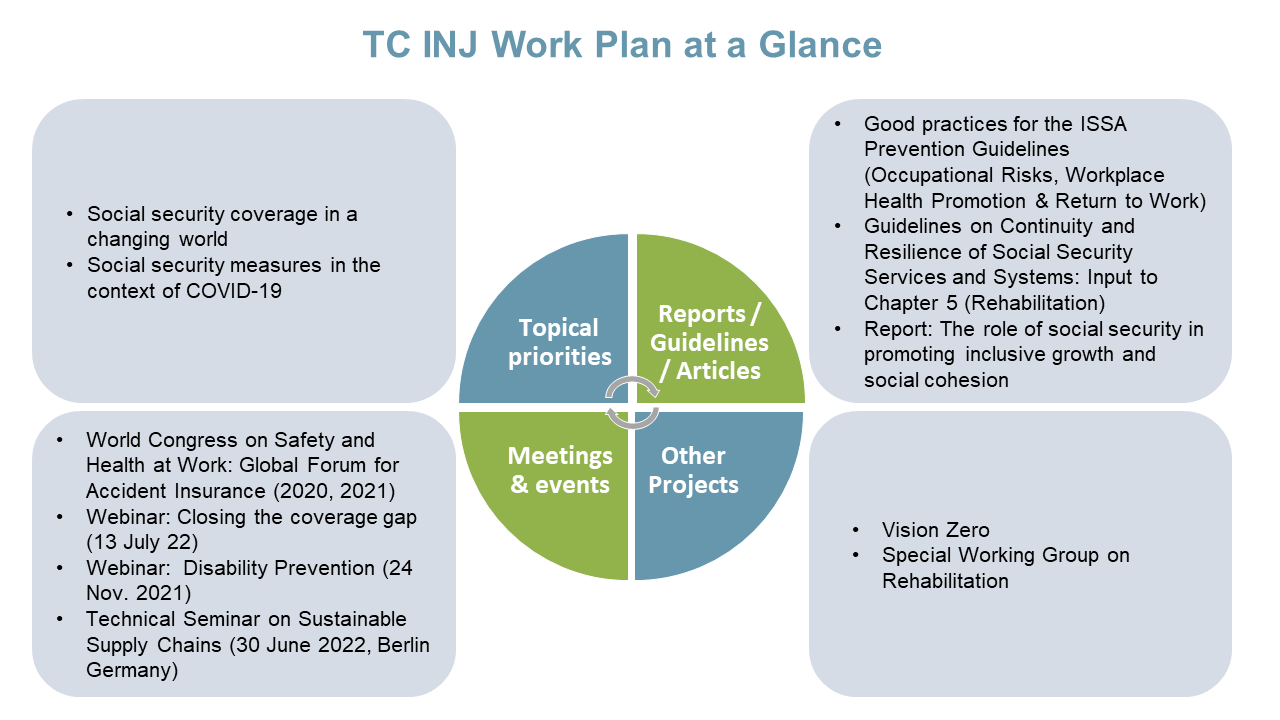 TC Work Injury Work Plan at a glance