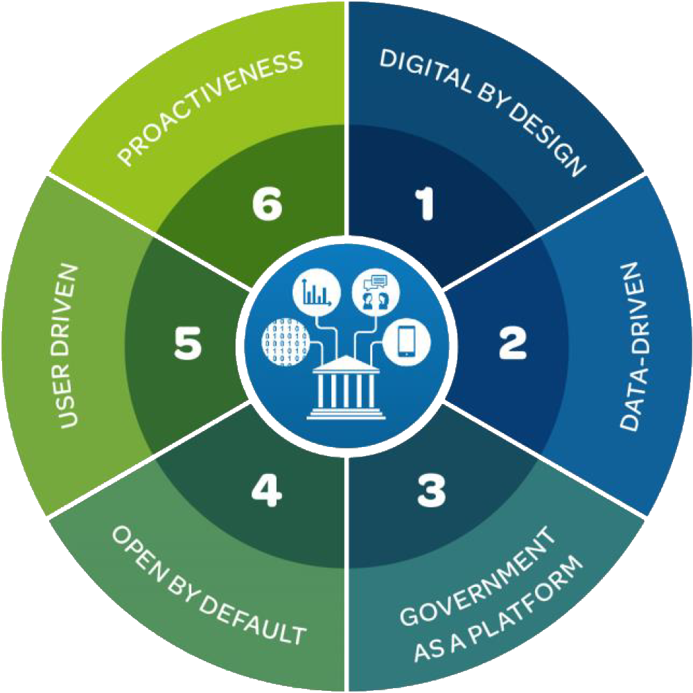 Core tenets of digital transformation in the public sector
