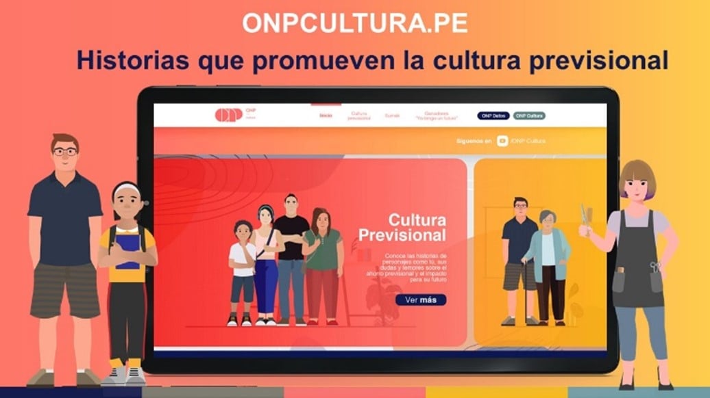 “I have a future” ONP Cultura: A digital platform to promote social security culture in Peru