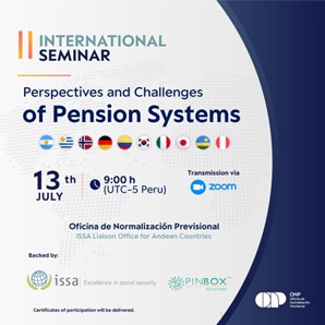 International seminar: Perspectives and challenges of pension systems