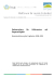 Fachausschuss für Hilfsvereine auf Gegenseitigkeit: Zusammenfassung der Ergebnisse 2008-2010