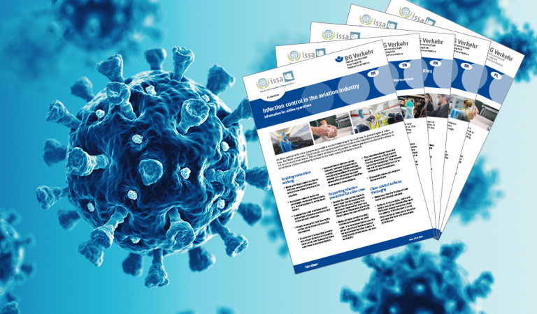 factsheets on coronavirus background